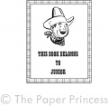 Custom This Book Belongs: Cowboy Custom This Book Belongs: Cowboy