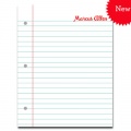 Personalized Noteflats: Notebook *NEW* Personalized Noteflats: Notebook *NEW*
